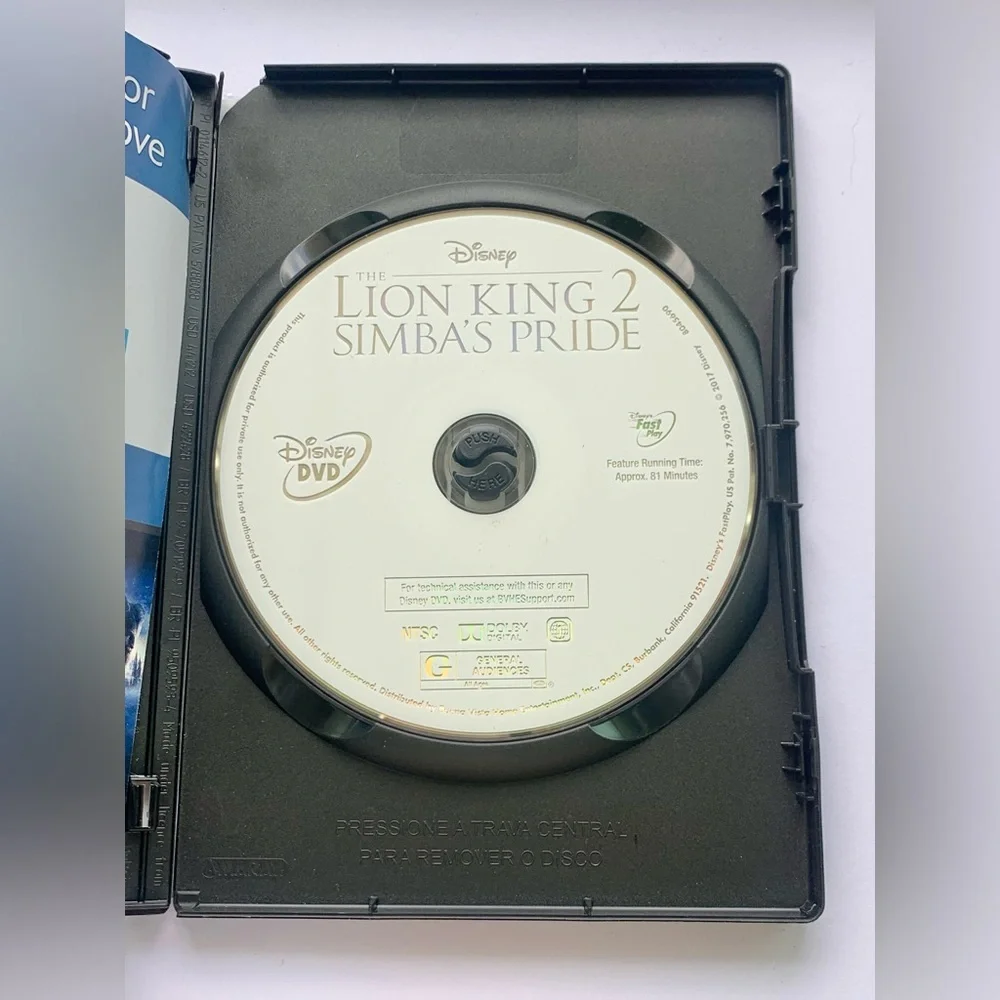 The Lion King 2: Simba’s Pride DVD - Picture 3 of 3